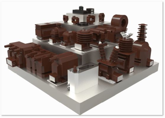 50/60Hz 定格周波数 低電圧変流器、二次定格電流1A